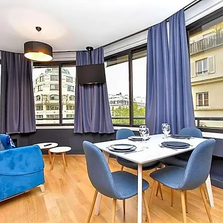 Chic - 1br 4p - Near The Palais Garnier דירה *